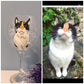 Pet portrait wine glass